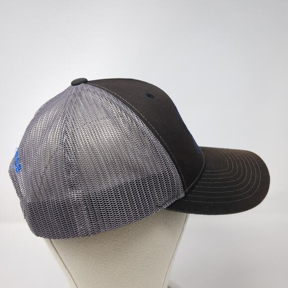 ECI Construction Bonne Terre MO Snapback Trucker Hat Black One Size - Picture 5 of 10
